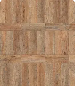 Rustic Teak PVC Flooring