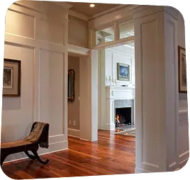 Living Room Bamboo Flooring In Dubai