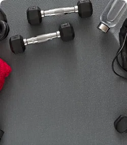 Garage-Style Rubber Gym