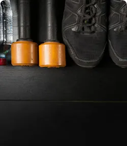 Garage-Style Rubber Gym Floor Mat