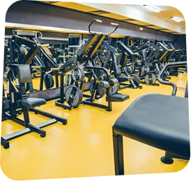 Rubber Puzzle Gym Flooring