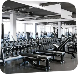 Reinforced Rubber Gym Floor Mats