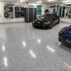 Epoxy garage flooring